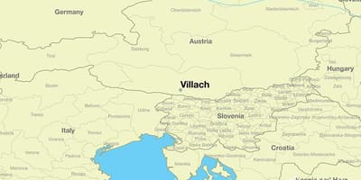 خريطة villach austria